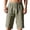 Army Green -AE09, variant on Inglocry Mens Bermuda Linen Shorts Knee Length Elastic Waist Drawstring Casual Wide Leg Summer Shorts with Pockets 2026 Earthy Yellow M