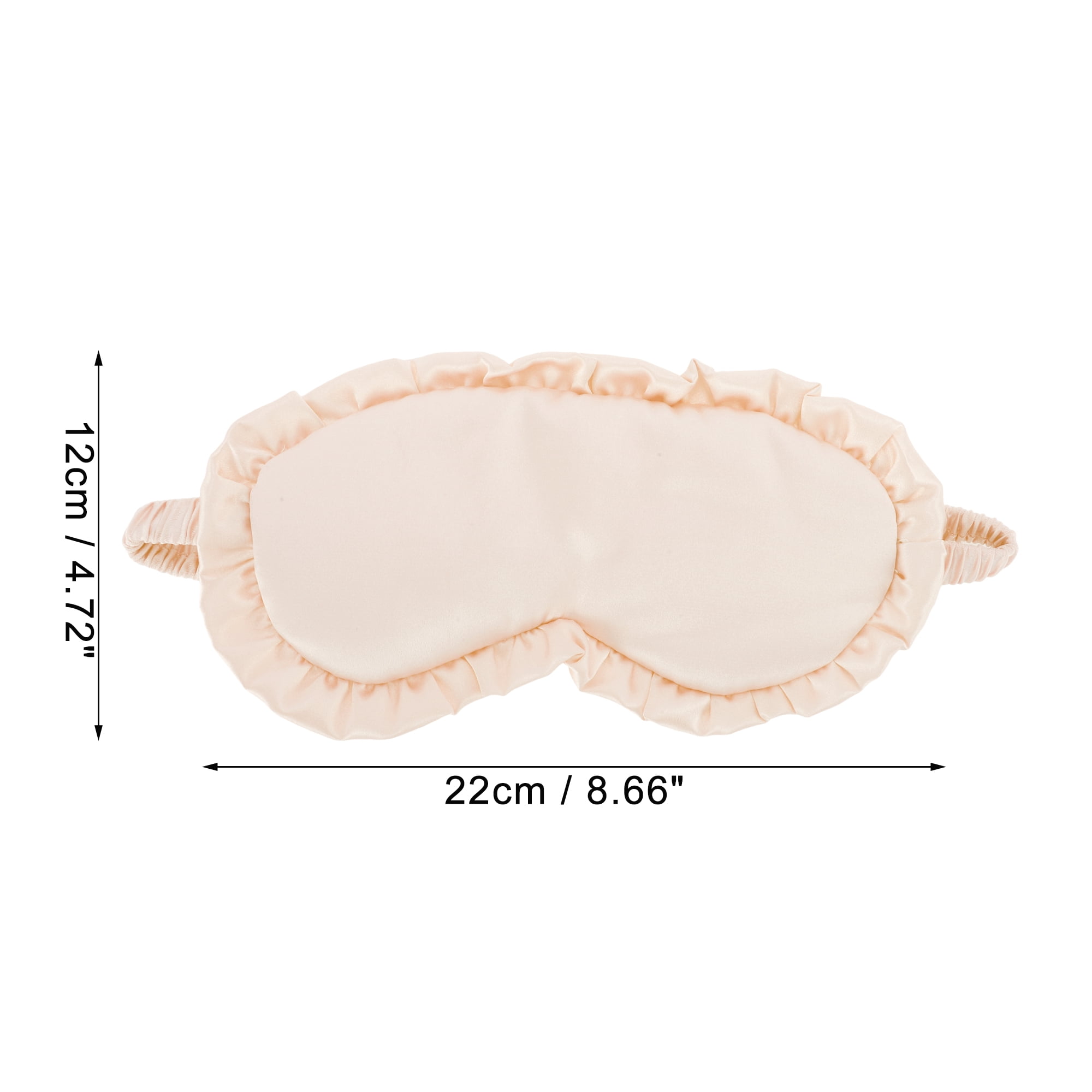 Unique Bargains Soft Flowers Style Sleep Mask Eye Shade Cover for Rest Light Pink