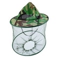 thumbnail image 3 of Sombrero de red Sombrero de apicultor con protección de malla con protección facial de red para la cabeza para actividades de jardinería al aire libre, 3 of 8