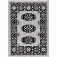 thumbnail image 4 of Great American Distributors Classic Collection Bokhara Area Rug, Gray/Black, 4 of 5