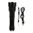thumbnail image 2 of Outdoor Handheld Flashlight, Super Bright Flashlight Prevent Slip Aluminum Alloy Portable 5 Modes Rechargeable  For Adventure For Hiking, 2 of 8