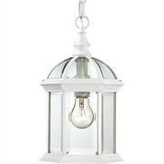 Nuvo 60-4977 - Boxwood - 1 Light - 14" Outdoor Hanging W/ Clear Beveled Glass