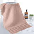 thumbnail image 2 of Cotton Bath Towel, Oversized Cotton Towel, Soft Absorbent Bathroom Towel for Shower and Bath, Durable Lightweight 33x75cm, 2 of 7