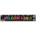 thumbnail image 2 of Colorful Design Welcome Back Classroom Banner Blackboard Theme Polyester Material for School Decoration Kids Party Educational Event, 2 of 5