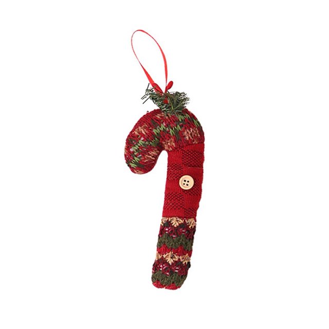 Colgante de Navidad colgante exquisito encantador de la chimenea de la tela para el hogar