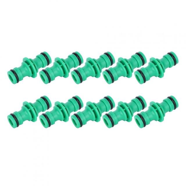 Conector de tubería, 10 piezas Manguera de agua recta Kit de reparación de manguera Conector de manguera Grado profesional