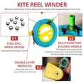 thumbnail image 4 of With Outdoor Kite Line String With Spool Plastic Kite Line Winder Winding Reel Grip Wheel With Flying Line For Kids Adults, 4 of 7