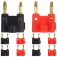 thumbnail image 1 of Miangastore 10pcs Banana Plug Audio Jack Connector Double Banana Plug Connector Accessory, 1 of 8