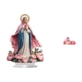 thumbnail image 1 of Escultura de escena de en acrílico 2D, adorno de mesa, estatua de ciervo durmiente de resina, adorno de mesa Feng Shui, superficie lisa,, 1 of 8