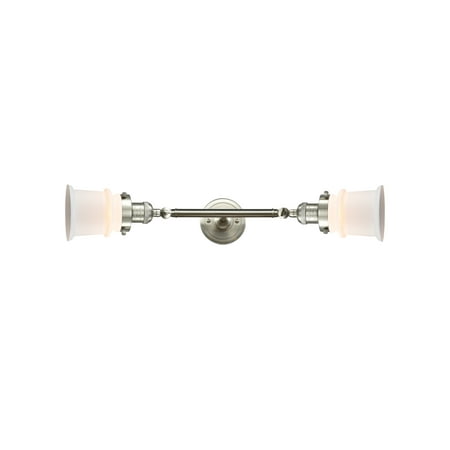 

Innovations Lighting 208L Small Canton Small Canton 2 Light 25 Wide Bathroom Vanity Light