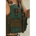 thumbnail image 5 of Body Glove Adult Deluxe Outdoor Fishing & Paddling Vest Size L/XL, Green, 3.7" x 22" x 25", Includes 1 Vest, 5 of 13