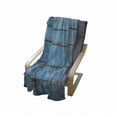thumbnail image 4 of Rustic Soft Flannel Fleece Throw Blanket, Vintage Horizontal Planks Antique Murky Fashioned Old Wood Board Picture, Cozy Plush for Indoor and Outdoor Use, 50" x 70", Sky Blue and Petrol, by Ambesonne, 4 of 6