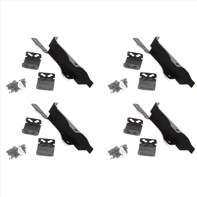 4X Estante de Montaje Ventiladores Dobles Soporte de Ranura PCI Disipador de Enfriamiento Ventilador de 80MM / 90MM / 120MM