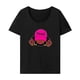 thumbnail image 1 of Camiseta para mujer con cuello redondo, camiseta básica de moda, camisetas de verano para vacaciones SG, 1 of 7