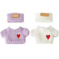 thumbnail image 2 of Ropa para muñecas SHUOXUKE Heart Morado y Blanco para YK Doll, 2 of 2
