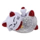thumbnail image 2 of Estatuilla De Coche De Gato De La Fortuna, Decoración Interior De Coche Inodoro Con Diamantes De Imitación Ostentosos Para El Dormitorio Del Hogar Para El Salpicadero Del Coche, 2 of 7