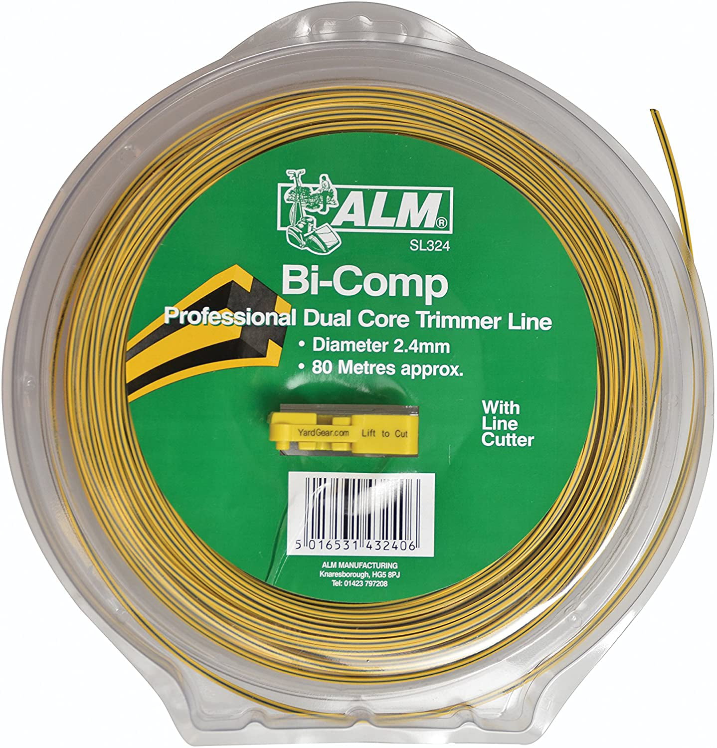ALM SL324 Bi-component Line 80m Trimmer Strimmer Cord Wire 
