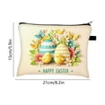 thumbnail image 3 of Bolsa de almacenamiento y organización, bolsa de almacenamiento de Pascua, bolsa de aseo de viaje con cadena antideslizante, bolsa de almacenamiento de cosméticos, bolsa de lavado portátil adecuada p, 3 of 6