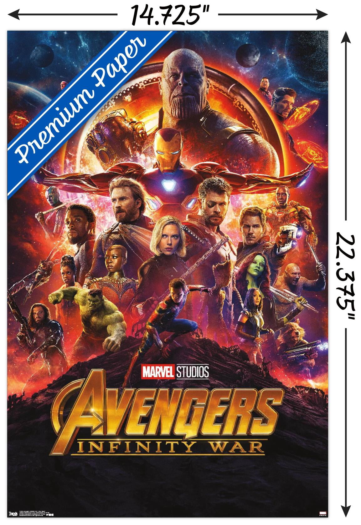 Marvel Cinematic Universe - Avengers - Infinity War - One Sheet