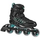 thumbnail image 1 of Patines en línea para mujer Roller Derby Q-84 negro/verde azulado talla 7, 1 of 4