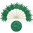 thumbnail image 5 of Hawaiian Luau Beach Party Pineapple Cake Toppers, 48-Count, by Naler, 5 of 7