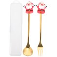thumbnail image 5 of Toyvian 1 Set Stainless Steel Utensils Fork for Fruit with Elegant Design, 5 of 8