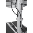 thumbnail image 4 of BALT Beta Sit-Stand Workstation - Chariot (Support de CPU Réglable, base de Chariot, 2 Pôles, Étagère de Clavier, Plaque de Moniteur) - pour PC / PC Équipement, 4 of 4