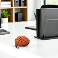 thumbnail image 4 of unbranded Pequeño De Silicona Con Llavero Baloncesto Ideal Para Auriculares, 4 of 8