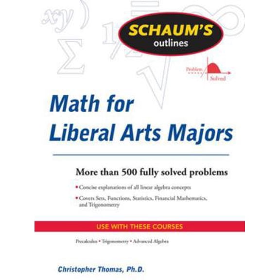 Pre-Owned Math for Liberal Arts Majors (Paperback) 0071544291 9780071544290