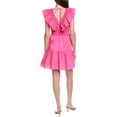 thumbnail image 2 of Adrianna Papell womens  Ruffle Collar Flounce Mini Dress, 16, 2 of 3