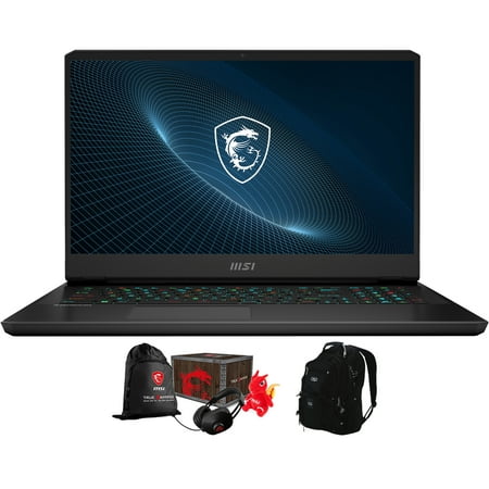 MSI Vector GP76 12UE-17 Gaming Laptop (Intel i7-12700H 14-Core, 17.3in 360Hz Full HD (1920x1080), NVIDIA RTX 3060, 32GB RAM, 1TB PCIe SSD, Win 10 Pro) with Loot Box , Travel/Work Backpack