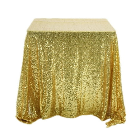 

ERTUTUYI Square Sequin Tablecloth 47.2 X47.2 Glitter Sequin Sequin Fabric Tablecloth Sparkling Tablecloth Cover For Birthday Wedding Party Tablecloth