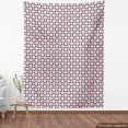 thumbnail image 4 of Geometric Sofa Upholstery Fabric by the Yard, Contemporary Art Pattern with Nested Creative Squares, Decorative Fabric for DIY and Home Accents, Charcoal Grey Pale Pink by Ambesonne, 4 of 5
