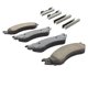 thumbnail image 2 of Pastillas De Freno Traseras De Cerámica Premium De Calidad 1001-0702Ac Compatibles Con Dodge 2000-2008 (Ram 1500 Ram 2500 Ram 3500), 2 of 5