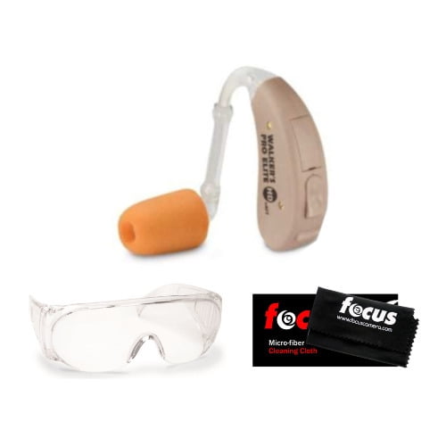 Walker's Game Ear HD Pro Elite Hearing Enhancer (Beige) with OTG