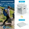 thumbnail image 5 of Wadeo Portable Folding Toilet Paper with Phone Shelf, 5 of 10