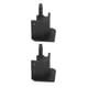 thumbnail image 4 of Juego de 2 herrajes para muebles, patas de soporte ajustables para cama, armario, muebles, color negro, 4 of 5