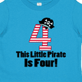 thumbnail image 4 of Inktastic Pirate 4th Birthday Party Boys or Girls Toddler T-Shirt, 4 of 5