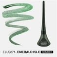 thumbnail image 2 of Palladio Liquid Eyeliner, Emerald Isle, Highly Pigmented and Waterproof Eyeliner, For Intense Eye Definition, Includes Easy Grip Wand and Felt Tip Eyeliner Applicator, 2 of 7