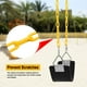 thumbnail image 4 of Juego de columpios AGPTEK con cadenas antioxidantes de 168 cm, soporte para 113 kg, 4 of 9