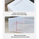 thumbnail image 5 of Caja De Almacenamiento De Granos Dispensador De Granos De Diseño De Partición Separada De Plástico Con Una Taza De Medición Soporte De Grano Clasificado Para Cocina Monstrate HA013253-00, 5 of 6