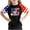 Black3, variant on GERsome Boys Girls American Flag T-Shirts 4th of July Short Sleeve Crew Neck Patriotic Tops Unisex Kids Summer Graphic Tee, 11-12 Years