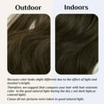 thumbnail image 2 of JUNWELL Invisible Wire Hair Extensions Synthetic 18 Inch Adjustable Size Secret Headband Hairpieces for Women Dirty Blonde, 2 of 6