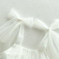thumbnail image 6 of Rhuody Girls Fall Dress Summer Sleeveless Romper Dress Mesh Tutu Outfit For Photography And Wear Sweet Simple Style Daily Wear White 9-12 Months, 6 of 9