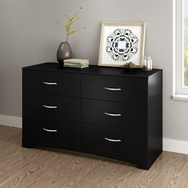 South S Soho 6 Drawer Double, 6 Foot High Dresser