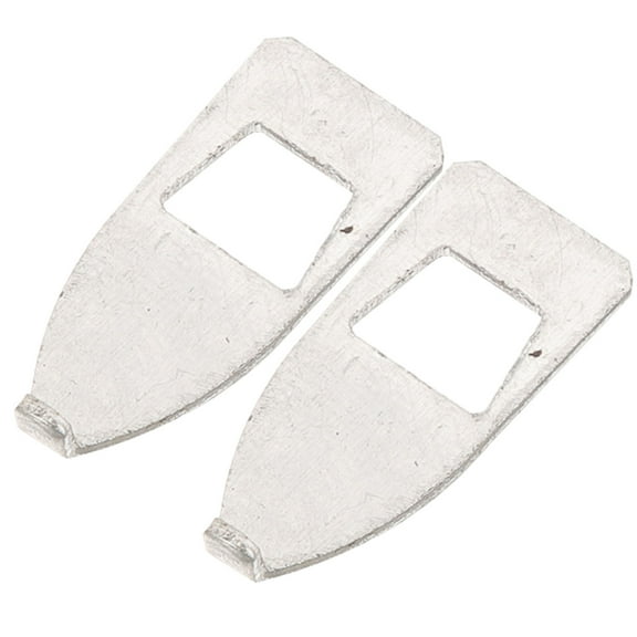 OHOIOLLA Silver Metal Bow Tips 2Pcs for Violin and Bows for Musical Instruments