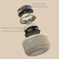 thumbnail image 4 of PURCOLT Transparent Colorful Light Effect Luminous Bluetooth Speaker Wireless Glazed Computer Audio Desktop Ornaments Ambient Light Audio Up to 65% off, 4 of 9