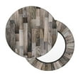 thumbnail image 2 of Naloa Wooden Texture Round Bar Stool Cushion Cover 12-14 inch, Fits Kitchen, Office, Restaurant Chairs - 12 inch, 2 of 7