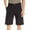 Black, variant on Floenr Mens Shorts,Fashion Men's Pocket Zipper Classic Relaxed Fit Cargo Shorts Pants