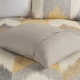 thumbnail image 4 of Gracie Mills Heise 3-Piece Modern Ikat Chevron Duvet Cover Set - GRACE-5160, 4 of 5